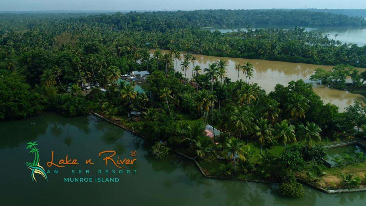 Lake N River Resort Munroe Island Mundrothuruth Exteriör bild